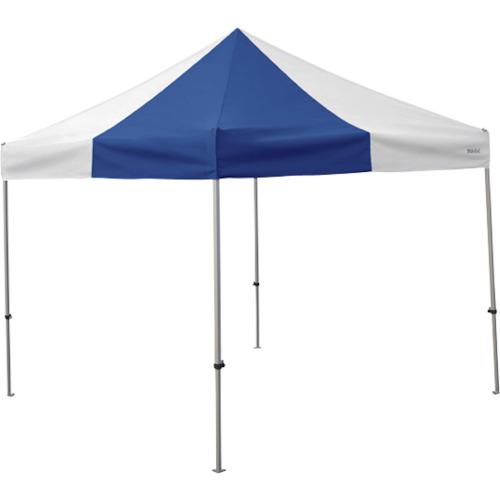 ■さくら かんたんてんと 3.0m×3.0mオールアルミフレーム 青白〔品番:KA6WABW〕【3382446:0】[送料別途見積り][法人・事業所限定][外直送][店頭受取不可]