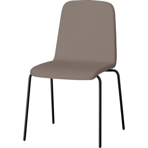 ■ITOKI ノットワーク背座一体チェア張りぐるみ 脚サテンブラック・布地アンバー〔品番:KLL130C1T1K2〕【3392172:0】[送料別途見積り][法人・事業所限定][外直送][店頭受取不可]