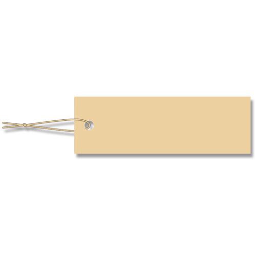 ■HEIKO 提札 ミニパック No.599 ベージュ ベージュ綿糸付 100枚入り〔品番:007158326〕【3399479:0】[送料別途見積り][掲外取寄][店頭受取不可]