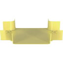 ■PANDUIT FiberRunner十字フィッティング 黄 FRFWC12X4LYL《5個入》〔品番:FRFWC12X4LYL〕【3418266×5:0】[...