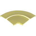 ■PANDUIT FiberRunner90度ベンド用カバー 黄 FRRASC12LYL《5個入》〔品番:FRRASC12LYL〕【3418270×5:0】[送...