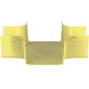■PANDUIT FiberRunner十字フィッティング 黄 FRFWC6X4LYL《5個入》〔品番:FRFWC6X4LYL〕【3418272×5:0】[送料...