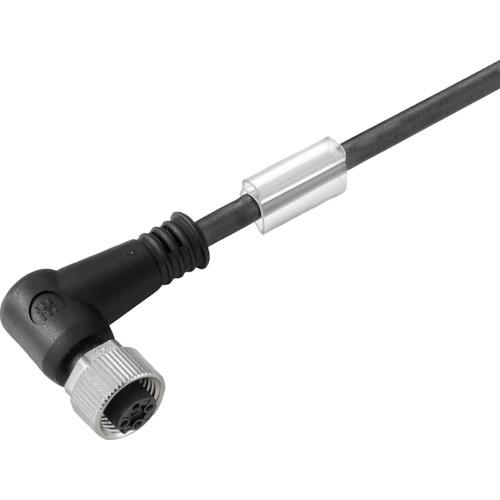 ■ワイドミュラー M12ケーブル 片側メス4極 アングル付き 5メートル〔品番:9457740500〕【3418318:0】[送料別途見積り][掲外取寄][店頭受取不可]