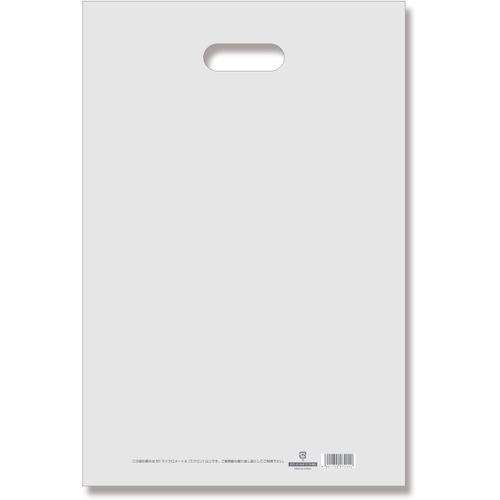 ■HEIKO 手抜きポリ袋 LDカラーポリ ナチュラル 表記入り 30-45(B4用) 50枚入り〔品番:006640050〕【3420244:0】[送料別途見積り][掲外取寄][店頭受取不可]