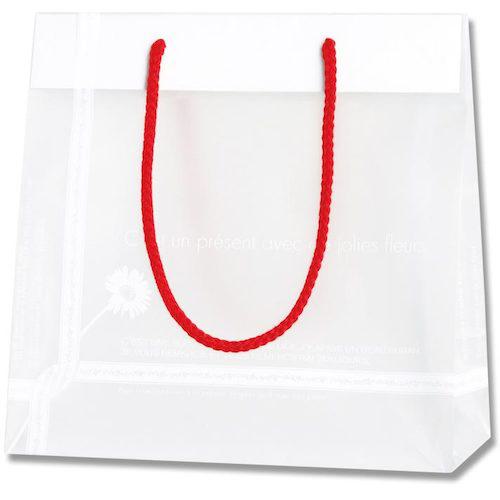 ■HEIKO 手提げポリ袋 ポリバッグ ルバン 表記入り S 20枚入り〔品番:006632862〕【3420265:0】[送料別途見積り][掲外取寄][店頭受取不可]