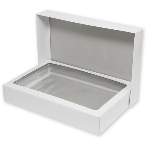 ■HEIKO デラックス白無地箱 H-35 S-9 大 タオルケット用 10枚入り〔品番:006818001〕【3421656:0】[送..