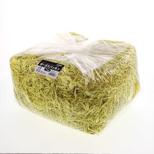 ■HEIKO 緩衝材 ボーガスパッキン 1kg入 キイロ〔品番:003801701〕【3424958:0】[送料別途見積り][掲外..