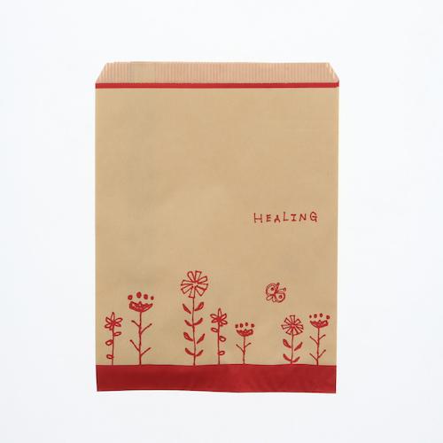 ■HEIKO 平袋 柄小袋 Rタイプ ハーブフラワー R R-50 200枚入り〔品番:006527120〕【3426280:0】[送料別..