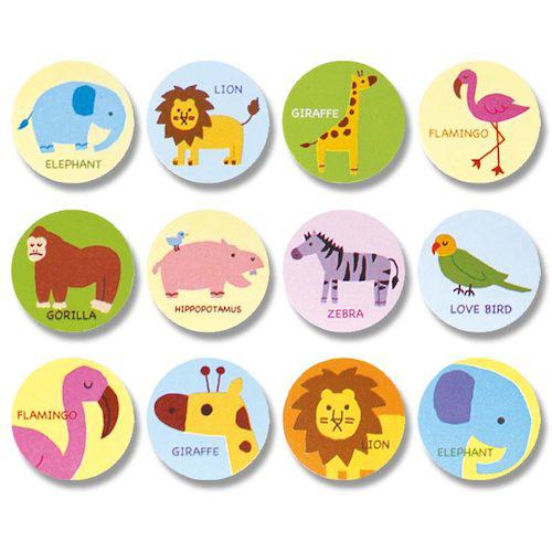 ■HEIKO ギフトシール アフリカ 96枚入り〔品番:007063850〕【3426578:0】[送料別途見積り][掲外取寄][店頭受取不可](4)