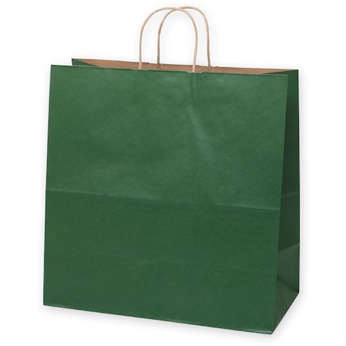 ■HEIKO 手提げ紙袋 25チャームバッグ 未晒 グリーンC 45-1 50枚入り〔品番:003296300〕【3431050:0】[送料別途見積り][掲外取寄][店頭受取不可]