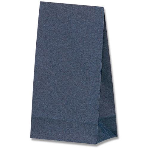 ■HEIKO 角底袋 未晒無地 紺 No.4 100枚入り〔品番:004053401〕【3431113:0】[送料別途見積り][掲外取寄][店頭受取不可]