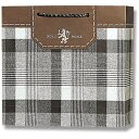 ■HEIKO 手提げ紙袋 デラックスチャームバッグ ゴールドチェック サニーミドル判(SM) 10枚入り〔品番:005422754〕【3431115:0】[送料...
