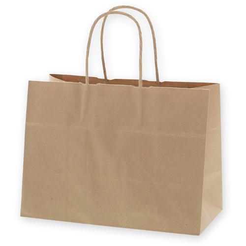 ■HEIKO 手提げ紙袋 25チャームバッグ 未晒無地 30-15 50枚入り〔品番:003272401〕【3432609:0】[送料別途見積り][掲外取寄][店頭受取不可]