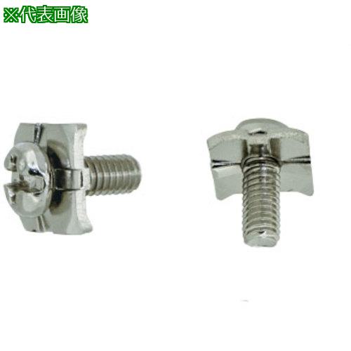 ■SUNCO ニッケル 端子ねじ(+-)ナベH形 角座7.4×1.2対辺押 3.5×7 (6) (150本入)〔品番:100002600035007605150P〕【3433650:0】[送料別途見積り][掲外取寄][店頭受取不可]