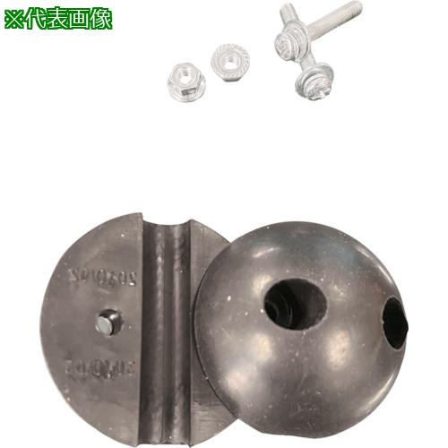 ■TRIENS ストッパーゴム玉 12×45 ビス付き〔品番:SGB1245〕【3436171:0】[送料別途見積り][掲外取寄][店頭受取不可]