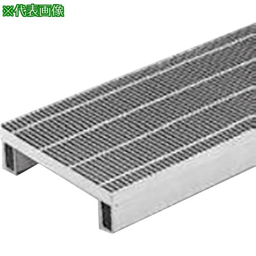 ■カネソウ スチール製グレーチング 細目プレーンタイプ かさあげ型 国土交通省型側溝用〔品番:QSYK4338..