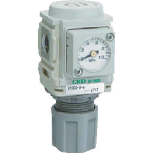 ■CKD レギュレータ〔品番:R10006W〕【3445658:0】[店頭受取不可]