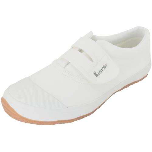 ■富士手袋 安全シューズ かっとびくつ マジック付 25.0cm 白〔品番:1200FTWH25.0〕【3461705:0】[送料別途見積り][掲外取寄][店頭受取不可]