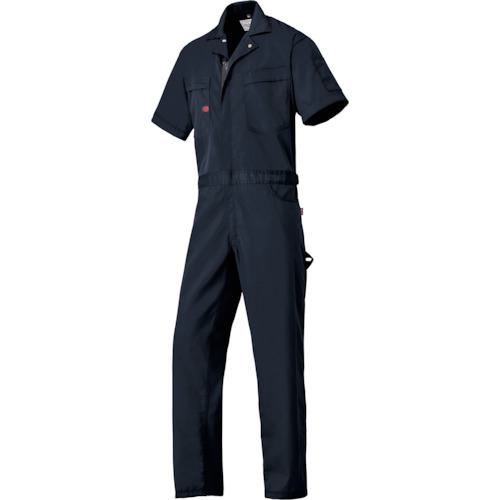 ■AUTO-BI 半袖つなぎ服6401-001ネイビーブルー-S〔品番:6401001S〕【3489494:0】[送料別途見積り][掲外取寄][店頭受取不可]