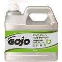 ■【在庫限り】GOJO ゴージョー マルチグリーン ハンドクリーナー 1890ml(ポンプボトル)〔品番:0989〕【3505934:0】 店頭受取不可