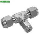 ■Fujikin ニューV-Lok 2圧縮リング喰い込み式 ステンレス鋼製〔品番:VUWT9.52X6.35X9.52V〕【3508452:0】[送料別途見積り...