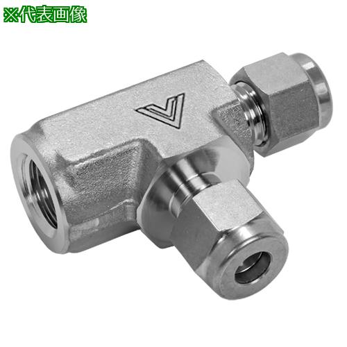 ■Fujikin ニューV-Lok 2圧縮リング喰い込み式 ステンレス鋼製〔品番:VUWTLG12.7DNV〕【3513189:0】[送料別途見積り][法人・事業所限定][外直送][店頭受取不可]