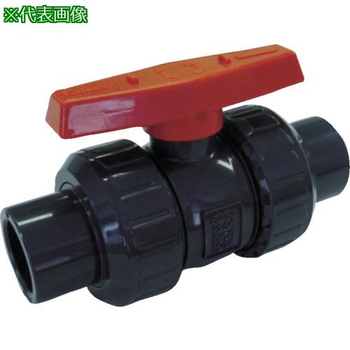 ■エスロン ボールバルブ TS式 本体PVC OリングEPDM 15〔品番:BV15SX〕【3514919:0】[店頭受取不可]