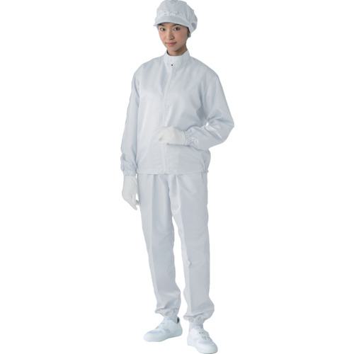 ■TriApex クリーンスーツ上衣 FD216C ホワイト S〔品番:FD216C01S〕【3518387:0】[送料別途見積り][掲外取寄][店頭受取不可]