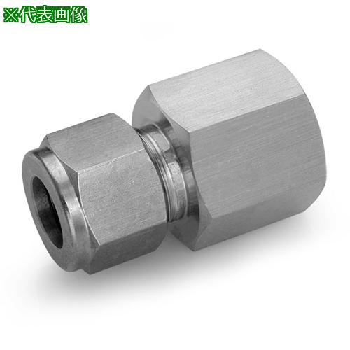 ■Fujikin ニューV-Lok 2圧縮リング喰い込み式 ステンレス鋼製〔品番:VUWG9.52CFV〕【3521135:0】[店頭受取不可]