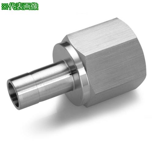 ■Fujikin ニューV-Lok 2圧縮リング喰い込み式 ステンレス鋼製〔品番:VUWGA12.7DFV〕【3525717:0】[送料別途見積り][法人・事業所限定][外直送][店頭受取不可]