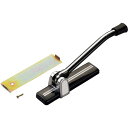 ■緑十字 スライド式ドアストッパー ドアストッパ-1055 黒 対応幅5~130mm 40×175~280×95mm〔品番:342033〕【3538812:0】...