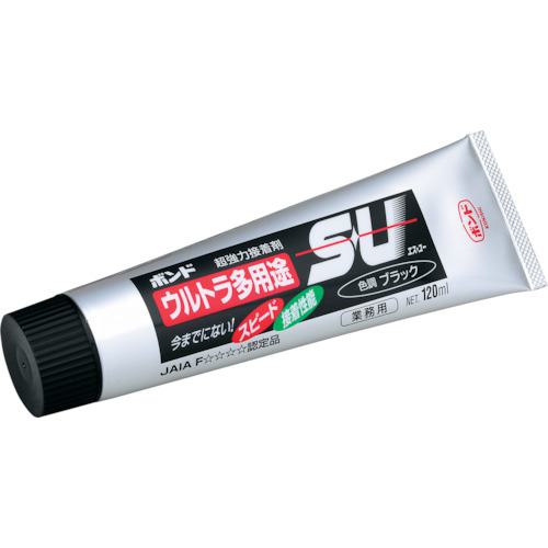 ■コニシ ボンドウルトラ多用途SU 120ml(箱) 黒〔品番:04725〕【3538958:0】[店頭受取不可]