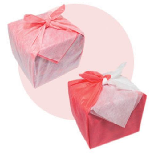 ■東京メディカル 不織布シート 色重ね トマト×白 90×90cm 50枚入り〔品番:FUTW90〕【3543377:0】[送料別途見積り][法人・事業所限定][外直送][店頭受取不可]