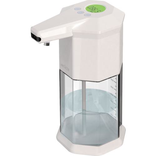 ■グリーンクロス 2in1 温度計・ディスペンサー RS-E1526 ホワイト〔品番:6300020695〕【3553467:0】[法人・事業所限定][外直送元][店頭受取不可]