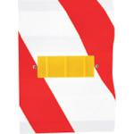 ■積水 線形誘導標 ガードフレックス フレキシブルプリズム反射シートタイプ B種・C種用 白地 GW-3H〔品..