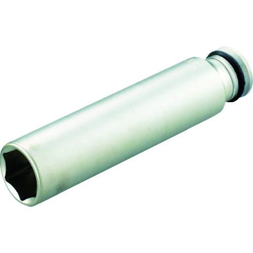 ■TONE インパクト用超ロングソケット 対辺寸法24mm 全長150mm〔品番:4NV24L150〕【3566820:0】[店頭受取不可]