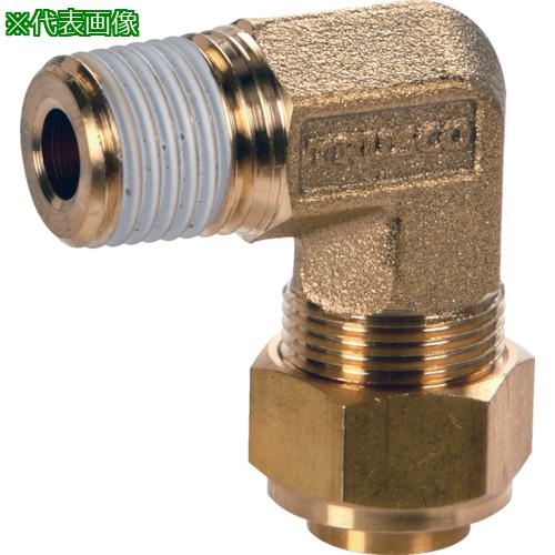 ■TRUSCO クイックシール継手 エルボ φ4X2 呼びR1/4〔品番:TS4X202LM〕【3589255:0】[店頭受取不可](4)