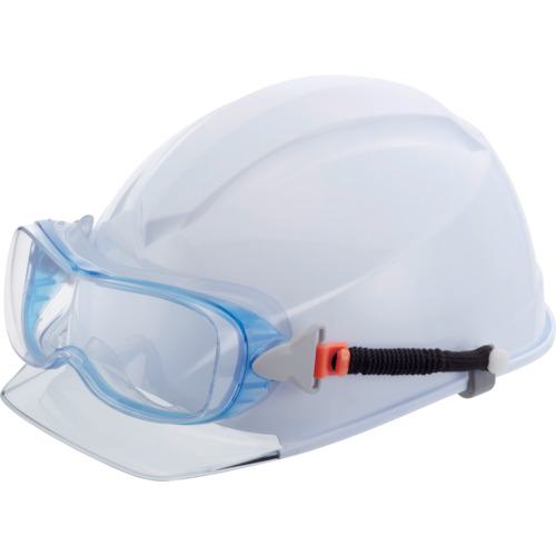 ■リケン 防曇ゴグル(ヘルメット取付型・男女兼用) RC-01B VF-P SPBカバー付〔品番:RC01BVFPSPBCOVERTSUKI〕【3608040:...