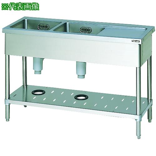 《メーカー》（株）マルゼン《品番》BSM2-154RH《特長》●用途:工場、倉庫などでの手洗いや、機材、容器などの洗浄。●サビにくく丈夫、安全性・耐久性を大幅に向上させました。［SUS430］トップ（シンク）、化粧板、スノコ板［SUS304］脚、アジャスト《用途》《仕様》●槽内寸法(mm)間口:460●槽内寸法(mm)奥行:320●槽内寸法(mm)深さ:200●バックガード寸法奥行(mm):50●バックガード寸法高さ(mm):100●ホース長さ(mm):800●寸法（間口×奥行×高さ）:1500×450×850《仕様2》《原産国（名称）》非公開《材質／仕上》《セット内容／付属品》《注意》《JANコード》《本体質量》0.0g※こちらの商品は送料無料対象外です。※「送料無料」と表示されても別途送料が必要となりますのでご注意ください。Maruzen　二槽水切付シンク〔品番：BSM2-154RH〕[注番:3613014][本体質量：0.0g]《包装時基本サイズ：××》〔包装時質量：〕分類》研究用品》厨房用品》厨房機器☆納期情報：取寄管理コード(909) メーカー直送品【法人限定＝会社名ご記入お願い致します。】