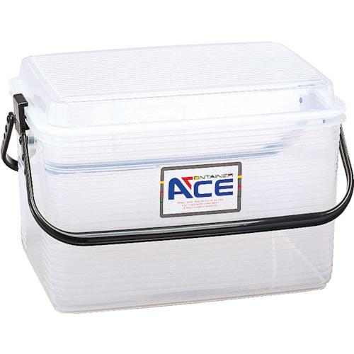 ■SANKO pla 164179 コンテナー エース L NBK ナチュラルブラック 〔品番:16417〕【3619733:0】[店頭受取不可]