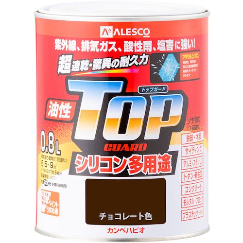 ■KANSAI 油性トップガード チョコレート色 0.8L《6缶入》〔品番:00017640241008〕【3626204×6:0】[送料別途見積り][掲外取寄][店頭受取不可]