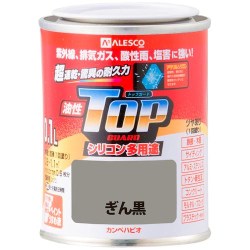 ■KANSAI 油性トップガード ぎん黒 0.1L《12缶入》〔品番:00017645111001〕【3626217×12:0】[送料別途見積り][掲外取寄][店頭受取不可]