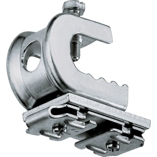 ■岡田 カーテンレール ベンダークリップ付天井ブラケット Bタイプ〔品番:19Y16〕【3630871:0】[店頭受取不可]