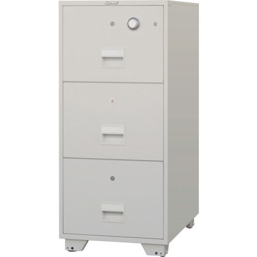 ■キング 耐火ファイリングキャビネット〔品番:B43KDJ〕【3633998:0】[送料別途見積り][法人・事業所限定][外直送][店頭受取不可]