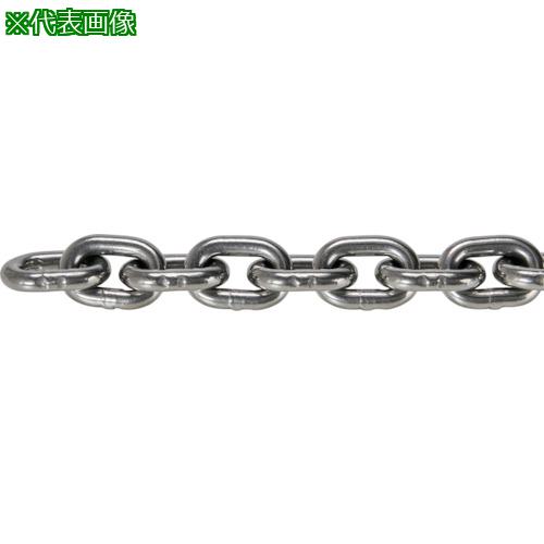 ■TRUSCO JIS F2106第一種規格相当 ショートリンクチェーン スチール 磨き 線径19mm×長さ16.1M~17.0M〔品番:TIC19SHM17C〕【3634757:0】[送料別途見積り][法人・事業所限定][直送][店頭受取不可]