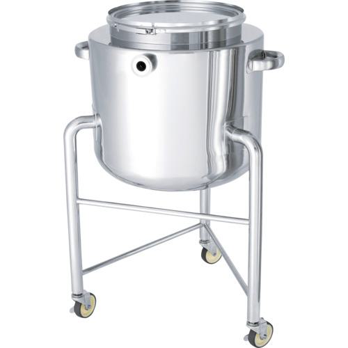 ■MONOVATE 鏡板型耐圧ジャケット密閉容器 バンド式 断熱槽・脚付 45L〔品番:DTCTLTJJL39〕【3642737:0】[法人・事業所限定][外直送元][店頭受取不可]