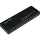 ■ハイディスク MiniStickポータブルSSD 1TB USB3.2Gen2対応データ 録画用〔品番:HDMSSD1TJP3R〕【3647414:0】[店頭...