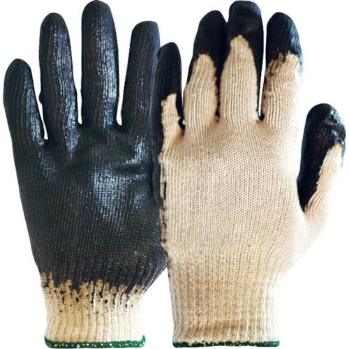 ■勝星 ゴム引きブラック 10双入《30組入》〔品番:W551〕【3649468×30:0】[送料別途見積り][掲外取寄][店頭受取不可]