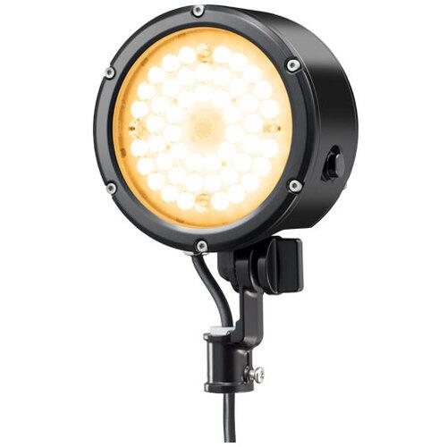 ■岩崎 小型LED投光器 (33W/中角/電球色/黒)〔品番:E30015MLSAN9BK〕【3656387:0】[送料別途見積り][掲外取寄][店頭受取不可]