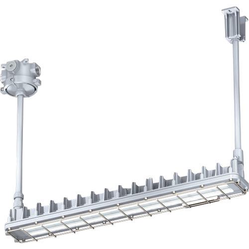 《メーカー》岩崎電気（株）《品番》EDCL2041SA9-22《特長》●普通粉じん防爆形蛍光灯を代替する●既存器具と比較するとコンパクト、軽量化を実現。施工性アップに大きく貢献します。《用途》《仕様》●電圧(V):100〜242●消費電力(W)200V:41.5●光源色:昼白色(5000K)●LEDモジュ−ル寿命:60000時間(光束維持率97%)●仕上色:グレイ(マンセルN7)●使用温度範囲:−20℃~+40℃●保護等級:IP65●周波数:50/60Hz共用●固有エネルギ−消費効率(200V):114.4lm/W●定格光束:4750lm●平均演色評価数:Ra83●明るさ相当:Hf32W 2灯用(高出力形)●組込内容:本体:EDCL041SA9-0、吊具:FEYS24-16(22、28)●耐雷サ−ジ:3kV(コモンモ−ド)●適合電線管:22《仕様2》●屋内・屋外用●電源ユニット内蔵形《原産国（名称）》非公開《材質／仕上》●本体:アルミダイカスト●前面ガラス:強化ガラス●位置ボックス:アルミダイカスト（4方出・プラグ3個付）《セット内容／付属品》《注意》●LED照明器具の特性上、代替対象である従来器具の照度と同等ですが、人が空間全体で感じる明るさとは異なる場合があります。《JANコード》《本体質量》11.5kg※こちらの商品は送料無料対象外です。※「送料無料」と表示されても別途送料が必要となりますのでご注意ください。岩崎　粉じん防爆形LED照明器具2灯用パイプ吊形〔品番：EDCL2041SA9-22〕[注番:3669062][本体質量：11.5kg]《包装時基本サイズ：××》〔包装時質量：〕分類》工事・照明用品》作業灯・照明用品》天井照明器具☆納期情報：取寄管理コード(005) メーカー直送品 (欠品の場合有り)